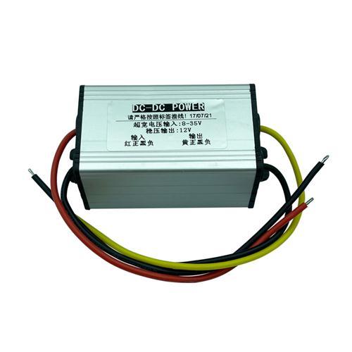 12v稳压器车载电瓶监控摄像头稳压电源模块dc直流12伏转12v转换器