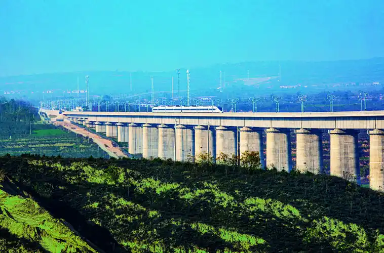 新建银川至西安铁路项目公路.