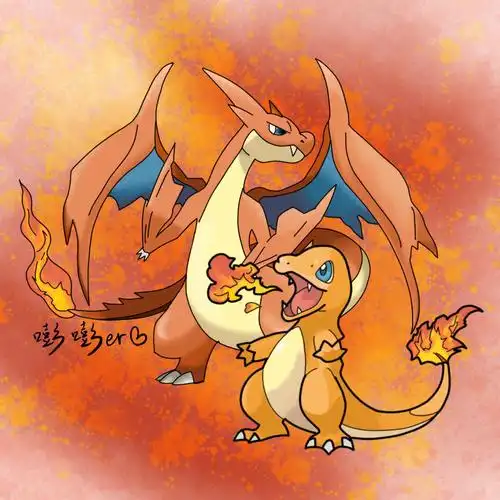 个人更喜欢小火龙哇喷火的样子好可爱～#宝可梦  #神奇宝贝  #宝可梦
