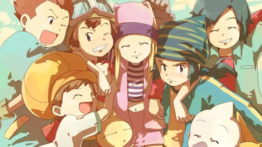 数码宝贝电脑桌面壁纸