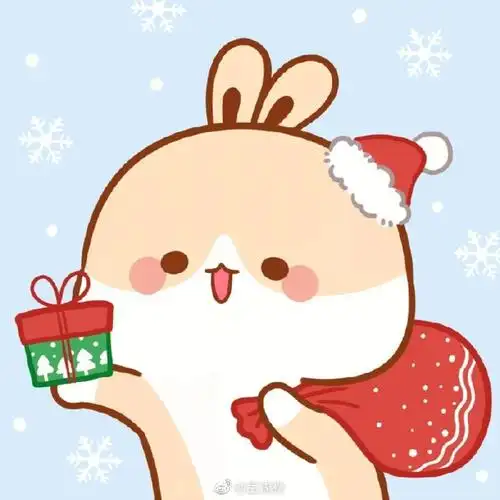 可爱小兔子闺蜜头像