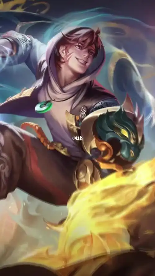 你们要的裴擒虎寅虎赤拳动态背景海报王者荣耀