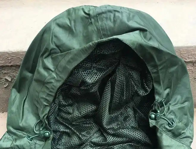 正品配发07武款雨衣消防分体户外套装透气便携橄榄绿抢险救援雨衣