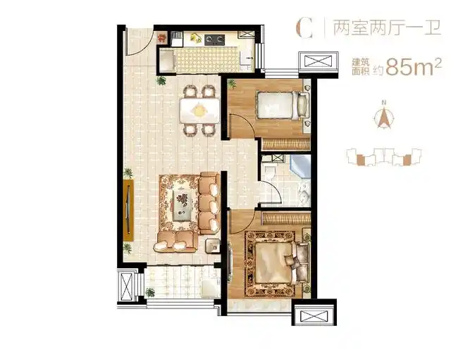 富力城户型图 - 石家庄房掌柜