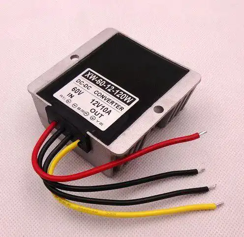 60v转12v10a电源转换器dc-dc模块60v转12v5a 8a 10a直流降压器