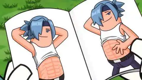 香肠派对:大乔小乔犯花痴,对着赵云的46块腹肌满眼爱心!