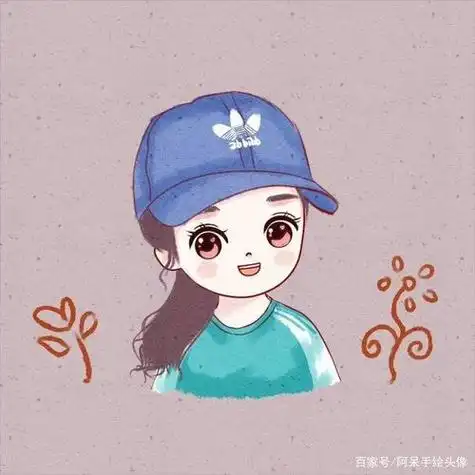 微信头像圆脸女生卡通头像 卡通头像图片大全 -【爱个性】