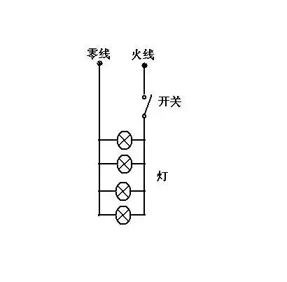 的三个开关是怎样控制六盏电灯的,画出电路图 27 2006-11-10 一个灯泡