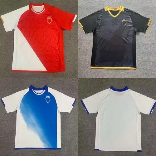 23-24法甲摩纳哥球衣本耶德尔南野拓实博阿杜迪亚塔主客场足球服