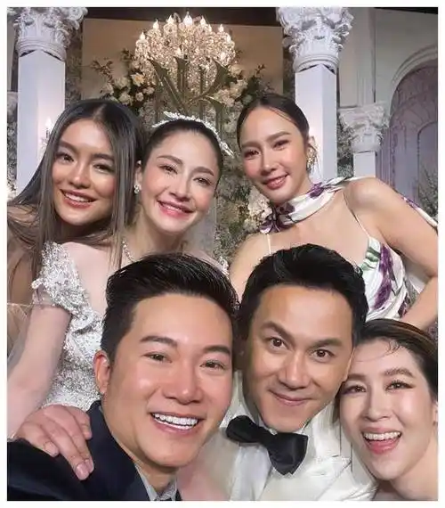 泰娱白富美natalie补办婚礼现场名流云集连泰国首富都来了