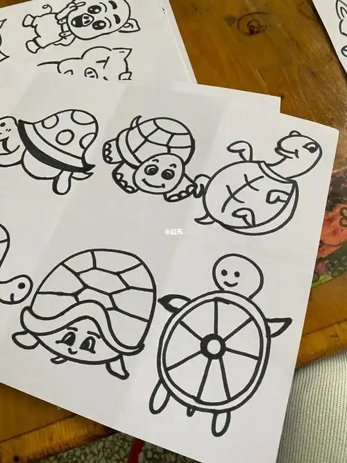 简笔画小乌龟