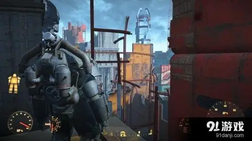 辐射4喷气背包飞行方法图解攻略