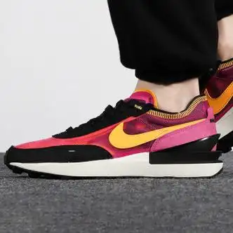 耐克nike运动鞋男鞋夏季轻便复古学生低帮华夫鞋网面透气休闲鞋da