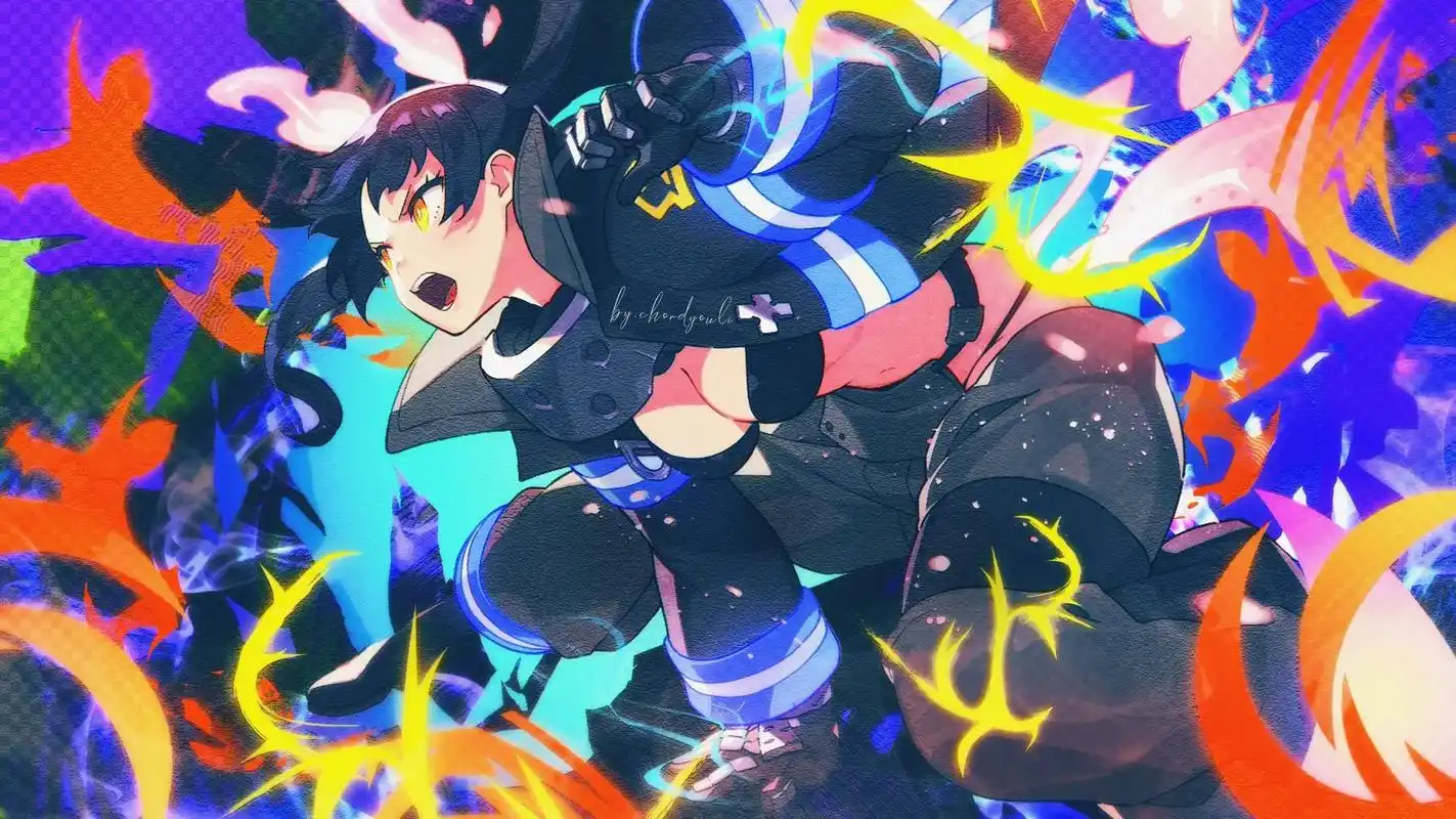 《炎炎消防队》#炎炎消防队 #gfx制作 #漫剪 #环古达# - 抖音