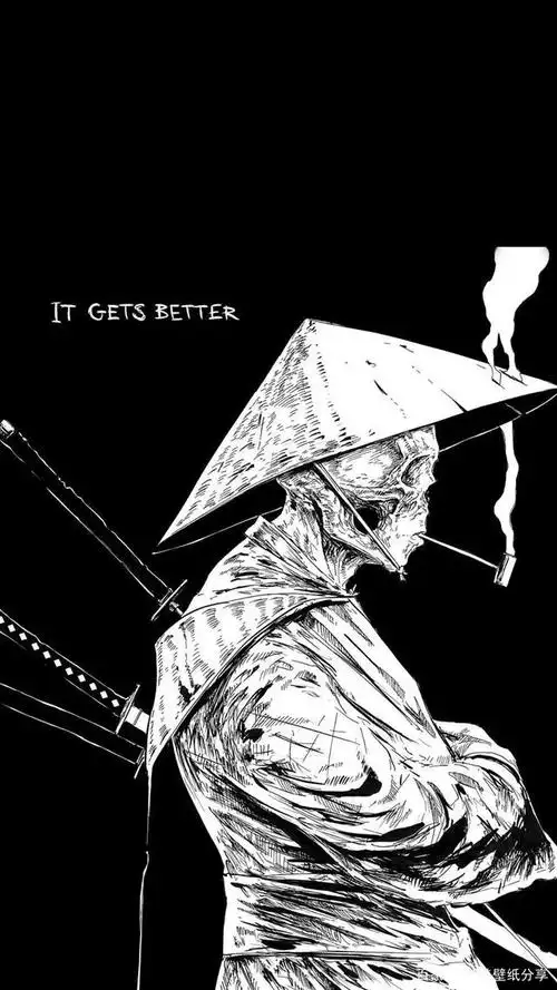 精典个性黑白手机壁纸