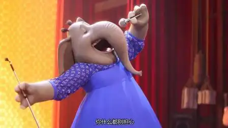 欢乐好声音:米娜终于克服紧张心理,登上舞台开声演唱,超级好听-电影