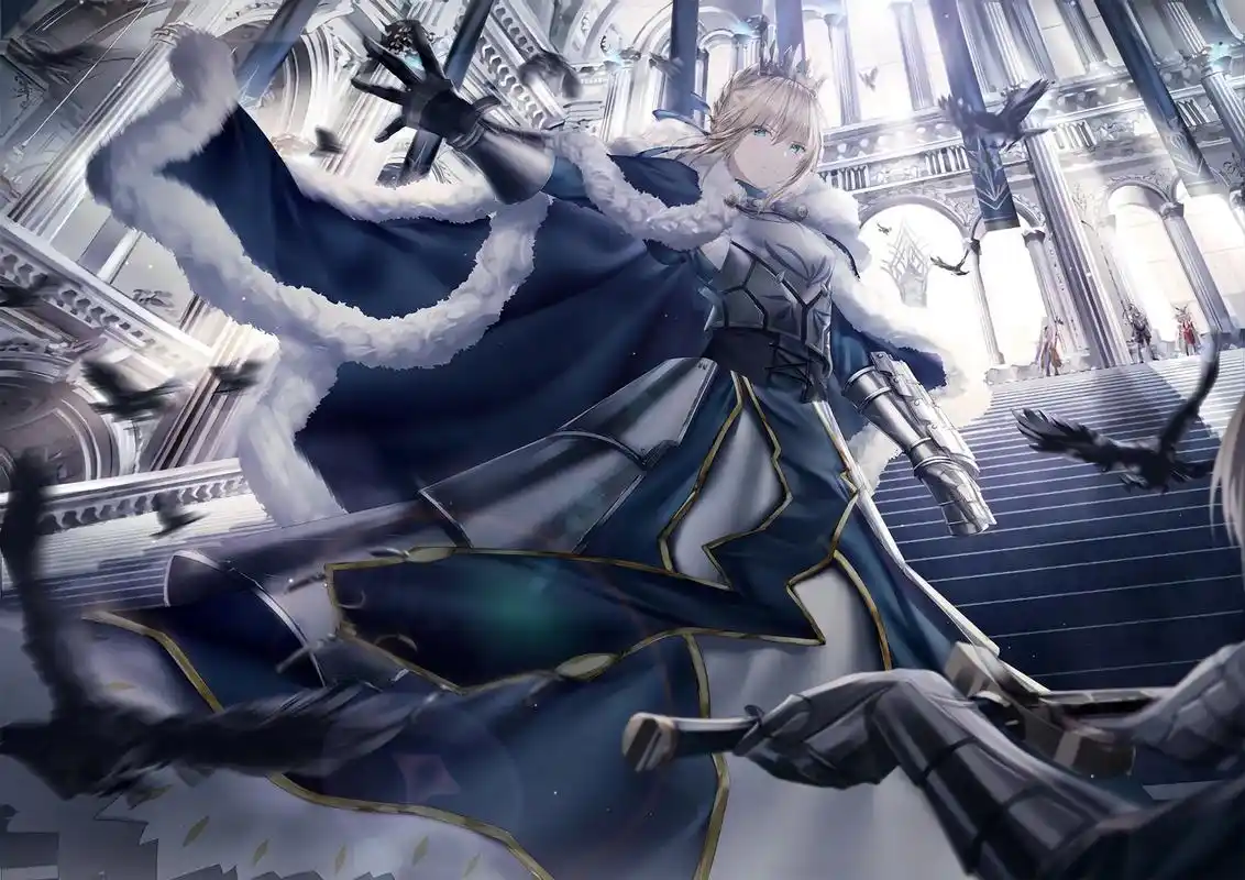 fate #saber #动漫 #高清壁纸 #二次元 点 - 抖音