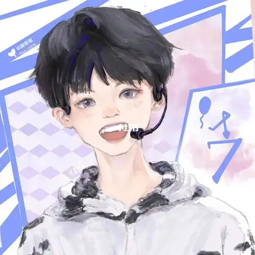 最近画了一段时间,牛奶服的小马真的太可爱了#马嘉祺  #tnt时代少年团