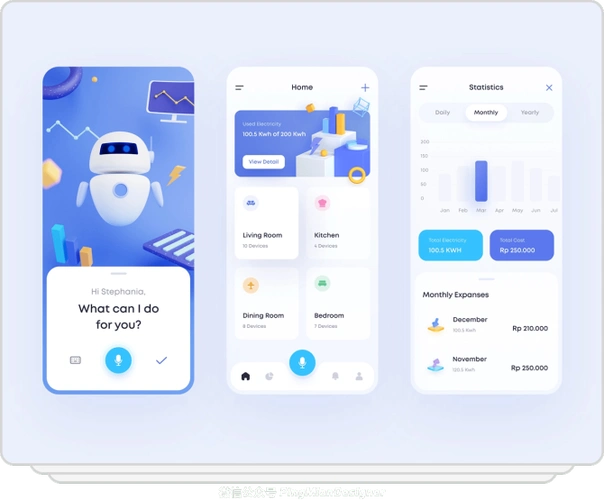 国外app界面设计欣赏明确层级感
