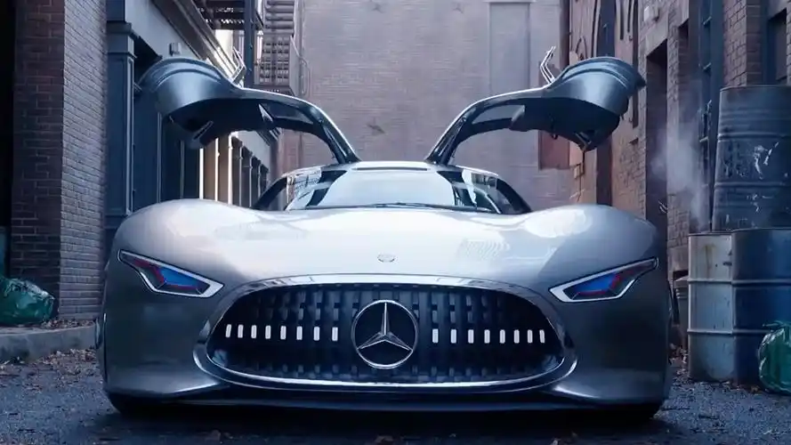 蝙蝠侠同款奔驰amg vision gt,果然不是一般的惊艳!