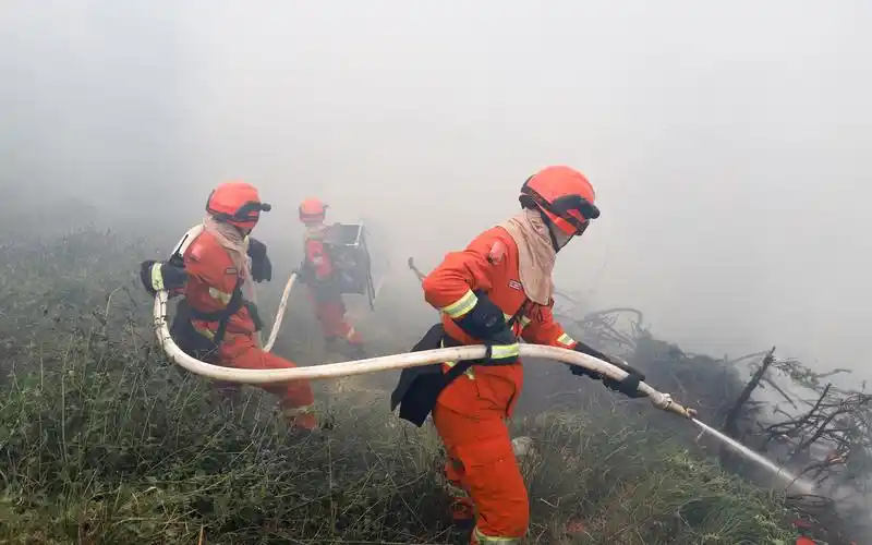 新疆森林消防总队陕西驻防队伍完成西安市2022年森林草原火灾扑救综合