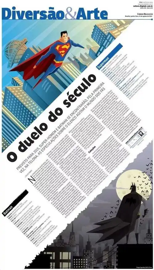 图文并茂的现代报纸排版设计