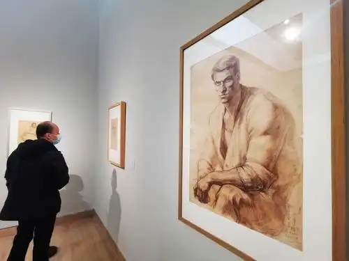 朴素中国美术馆藏曹春生素描作品展在京开展