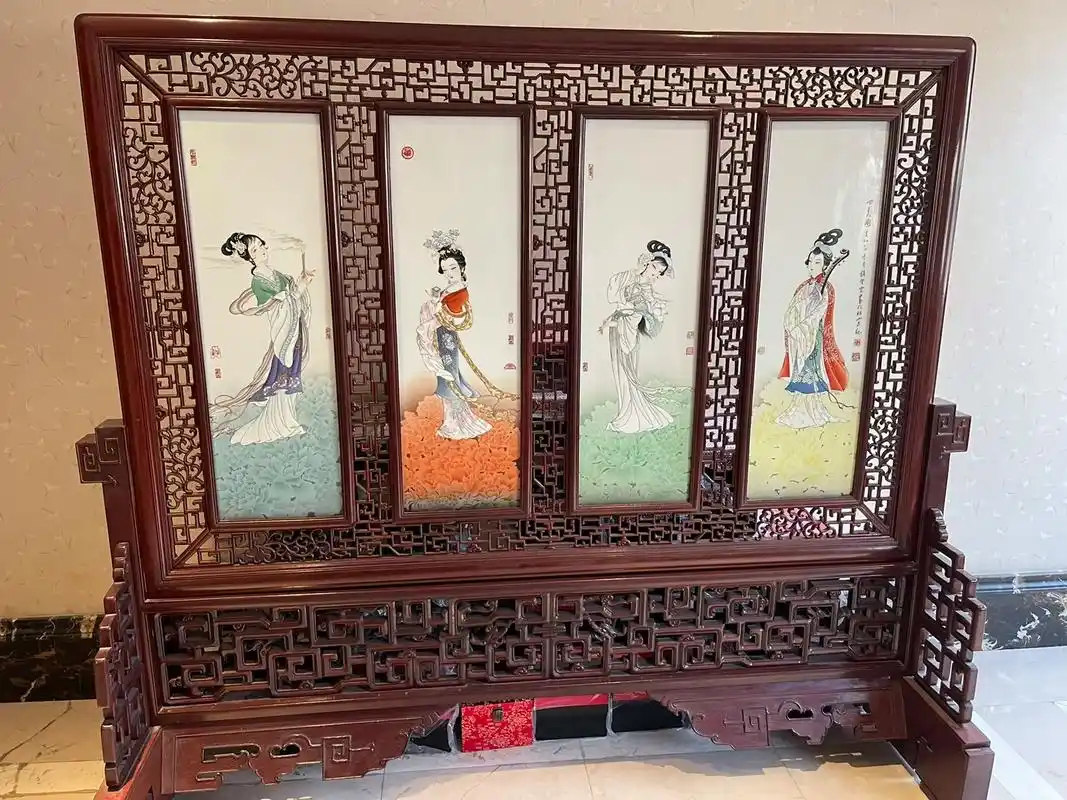 赵紫云老师的特殊意义的重要性作品《四美图》欣赏!