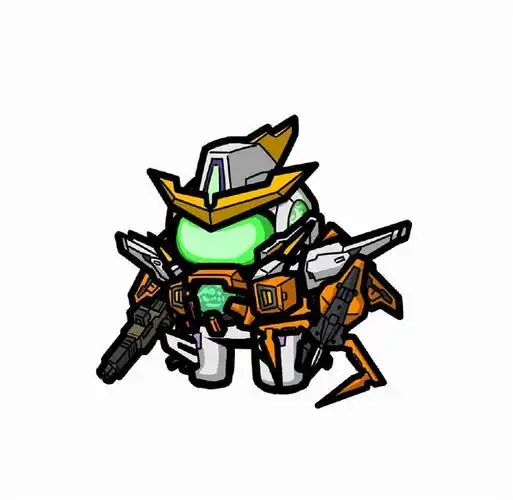 00高达系列,四小强各种形态可爱风高达头像