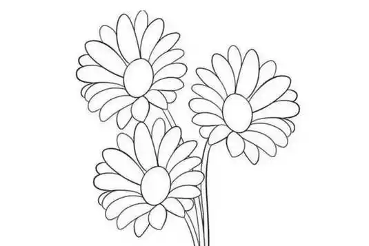 2022最新简单花朵简笔画 简单花朵简笔画彩色