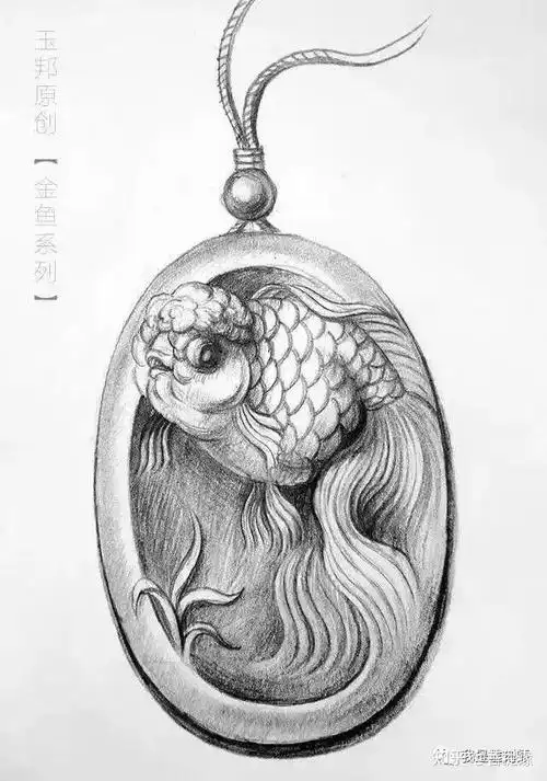 我是雕刻师花鸟篇精美玉雕手稿67