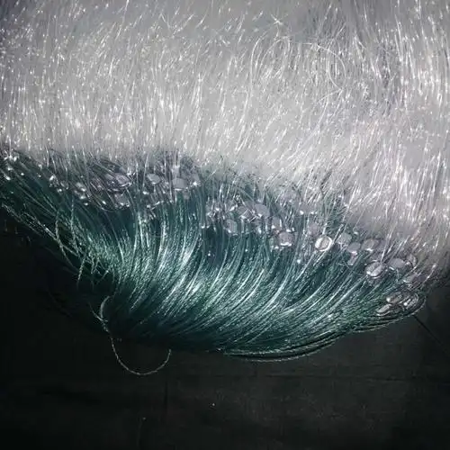 一层单层单片渔网2米3米4米5米网捕鱼网大鱼渔具鱼塘 白丝单层渔网3米