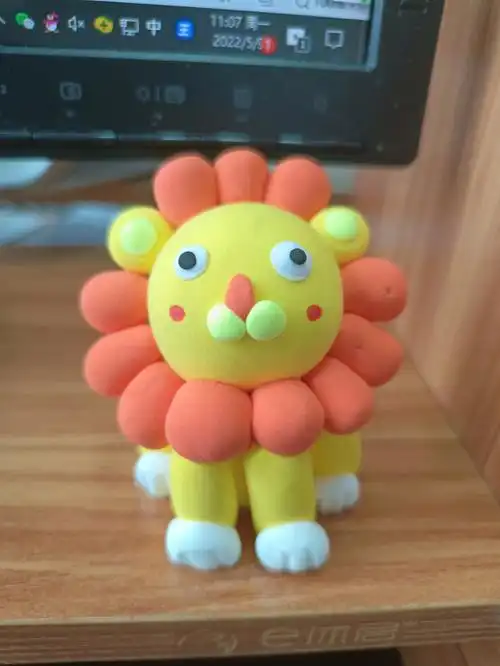 太空泥小手工,捏捏捏,可可爱爱呀#diy手工制作