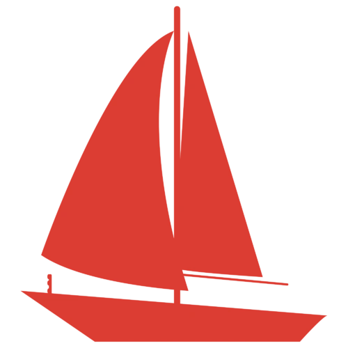 01m 清晰度高清 帆船 剪影 简笔画 绘画 png 11691234 手绘红色帆船