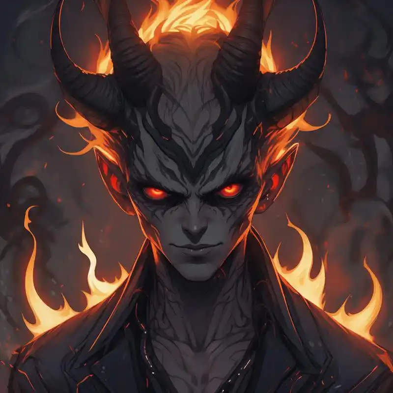 94冷酷帅气的恶魔男生头像97 想变身暗黑系帅哥吗?