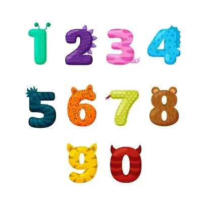 倒计时数字110创意字体设计png素材