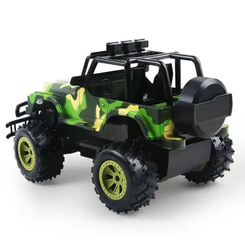 勾勾手儿童玩具遥控车方向盘越野玩具汽车迷彩色