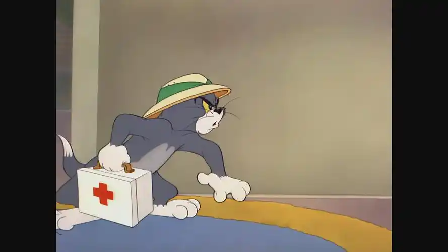 4kai修复60帧猫和老鼠050杰瑞和狮子