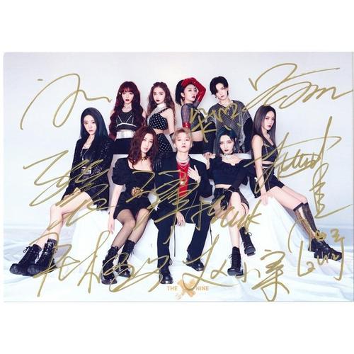 7寸  the9刘雨欣虞书欣许佳琪喻言赵小棠谢可寅等亲笔签名照 1 号