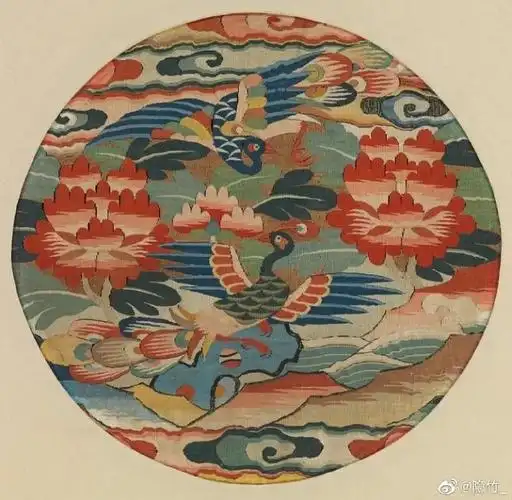 明代文武官补子素材#汉服##汉服设计##缂丝# #纹样# 随着明代社会面貌