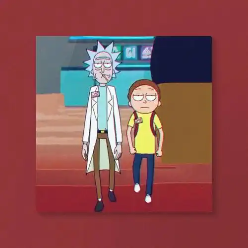 瑞克和莫蒂精修头像瑞莫同框合集一