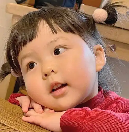 可爱萌娃闺蜜头像