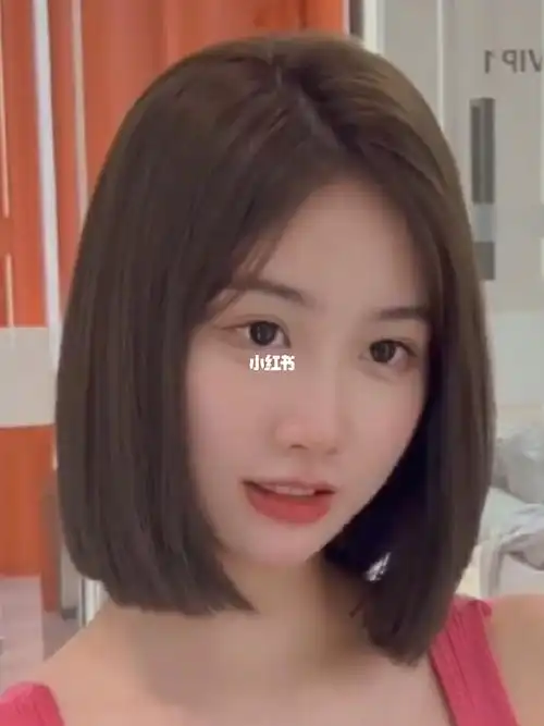 一刀切短发斩男发型丨超a齐肩一刀切短发