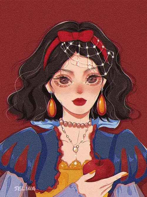 迪士尼公主闺蜜头二