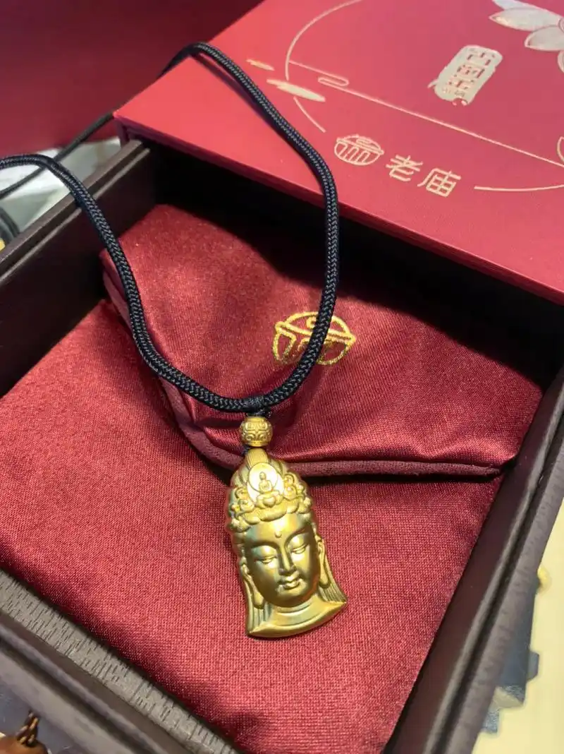 男戴观音 女戴佛 头佛代表着宽容豁达,乐观善良的心态,也是平 - 抖音