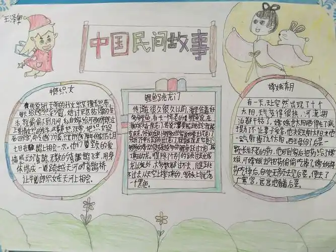 望亭镇前米阳小学五年级班级活动"民间故事会"
