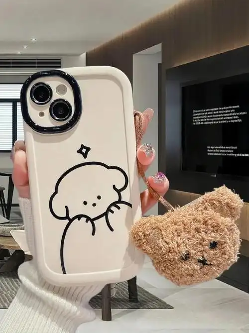 小熊手机壳,独特又实用!