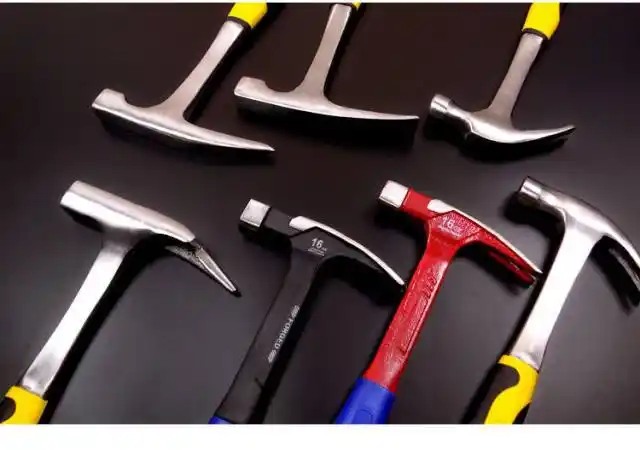 羊角锤高碳钢一体羊角锤木工锤铁榔头尖头锤拔钉家用工地锤钉锤 0.