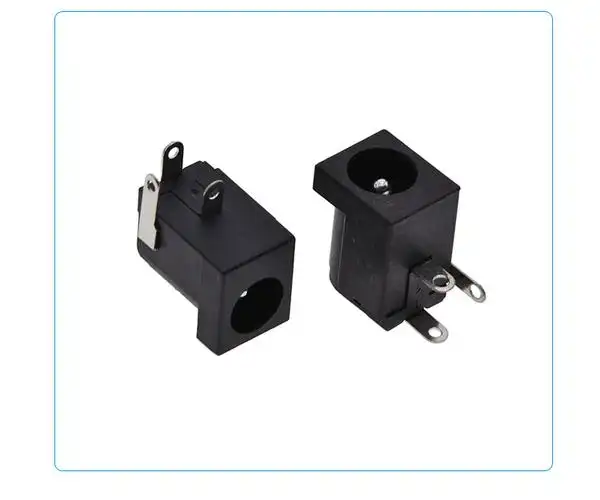 dc电源插座 5.5*2.1mm dc005 针1.3 1.65 2.1 2.5mm 3脚插 dc接口