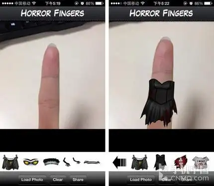动一动手指就能吓到你恐怖的手指试用
